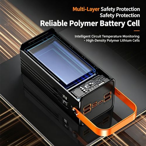Philly 60000mAh Super Fast Charging Outdoor Power Station - 4-in-1 Cables - image 3