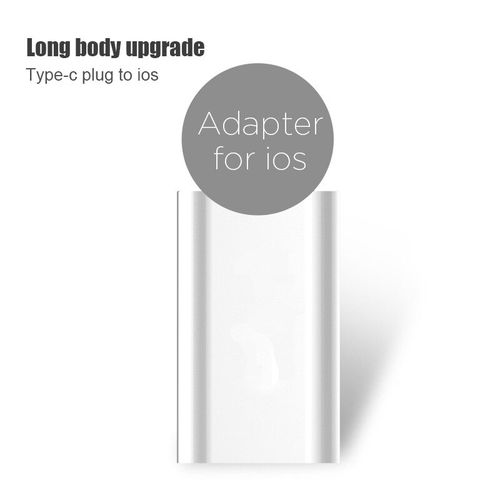 Adaptador for iphone To Type C Adapter 8 pin To Usb c Splitter for IPhone  Huawei P20 Pro Samsung Typec Charger Adaptateur Jack