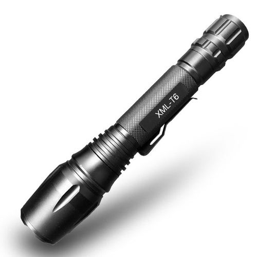 Police tactique 5000LM Zoom XM-L T6 LED 5modes lampe de poche en aluminium  torche - Torches - Achat & prix