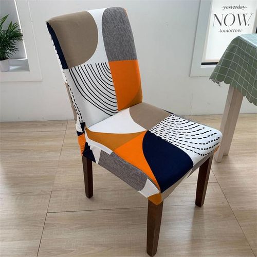 Generic Printed One Piece Elastic Chair Cover For Home Dinner Room Dustproof Chair Seat Cover Home Chair Slipcover Case Jumia Nigeria