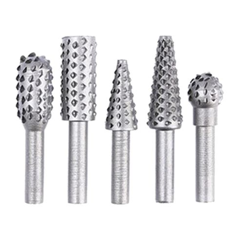 Generic Wood Carving Tools, 5 PCS Engraving Drill Accessories Bit Wood  Crafts Grinding Woodworking Tool with