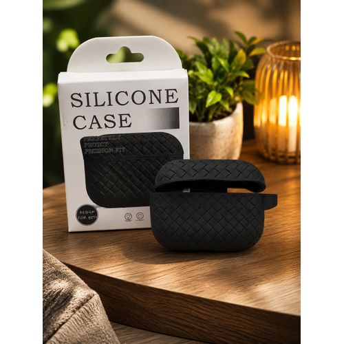 Generic Silicone Protective Case for Earbuds Black