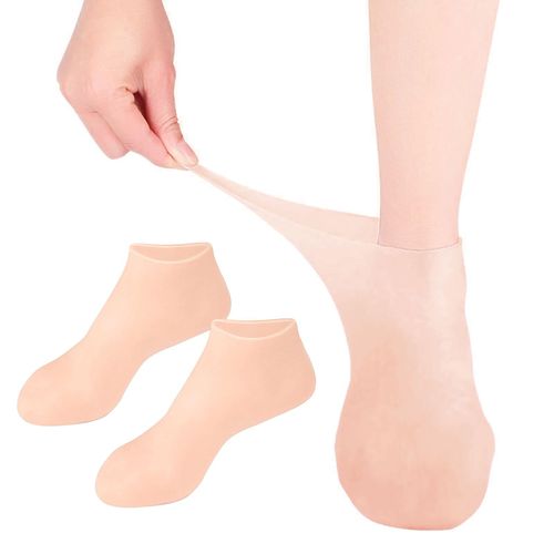 Generic Socks Aloe Socks Anti Cracking Skin Color L