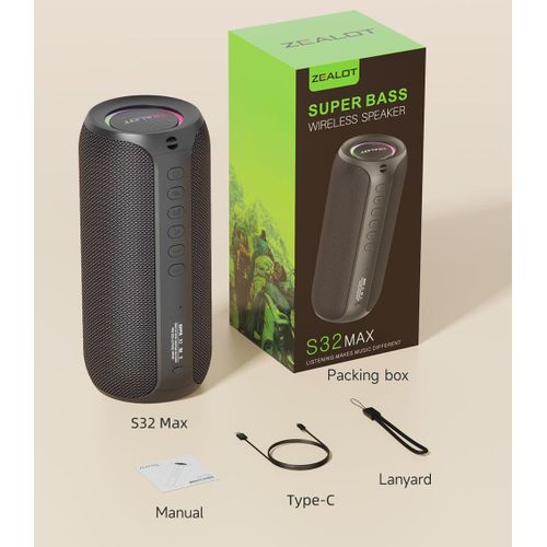 Zealot S32 Max Bluetooth Speaker - image 8