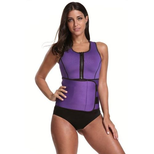 Generic Women's Corset Waist Compression Body Shaping Clothes Neoprene  Sports Body-Building Corset Casual Daily