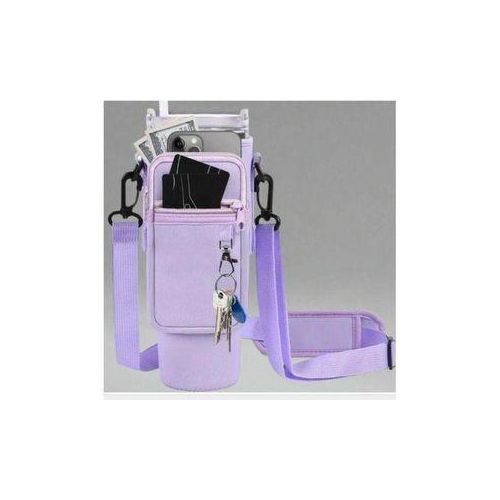 Generic Stanley 40oz Tumbler Compatible Carrier Bag Purple