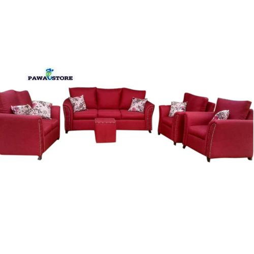 Generic PAWA FURNITURE NEW DESIGN 7 Seater Sofa. WINE RED
