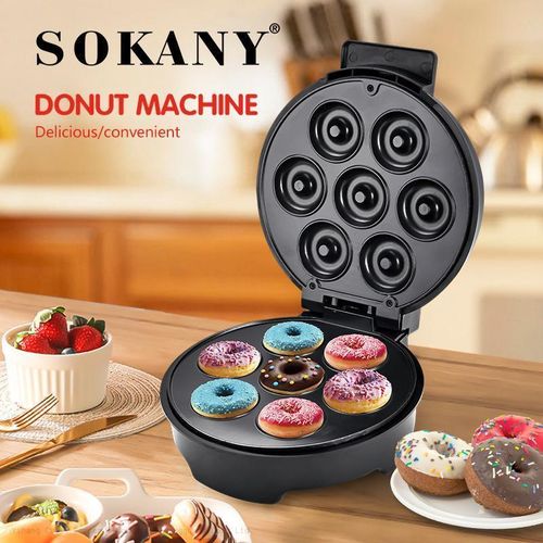 Sokany 7-Hole Electric Mini Non-Stick Donut Maker - image 4