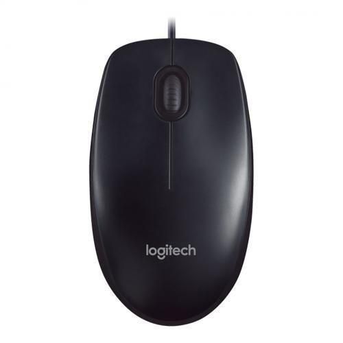 Logitech All-round and Gaming Wired Mouse Optical Wired Game Mouse Black - image 3