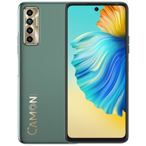 Camon 17P (CG7) 6.8" FHD+, 6GB RAM + 128GB ROM, 64MP Quad Rear + 16MP Selfie Camera, 5000mAh, Android 11, 4G - Green