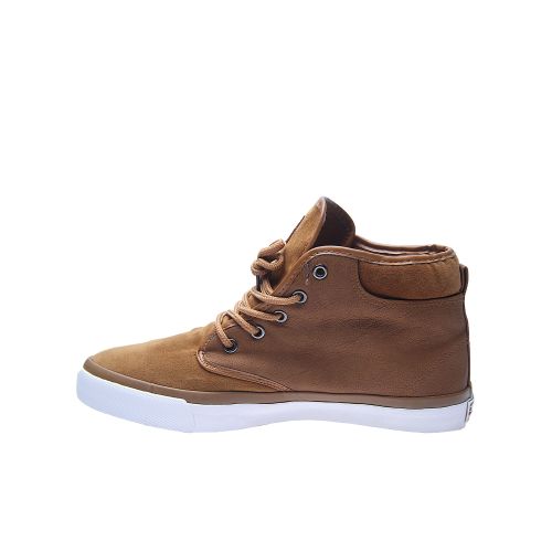 Hzb Ankle Leather Suede Sneakers- Brown – Nigeria Shopping