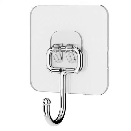 Generic 12 peices Wall Design Large Adhesive Hooks Waterproof And Rustproof Wall hangers
