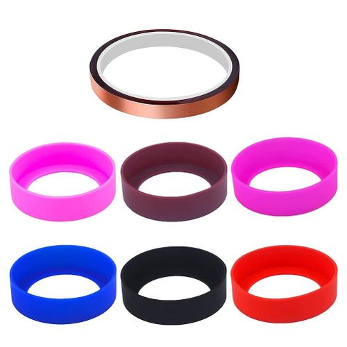 6 Pack Silicone Bands for Sublimation Tumbler Sublimation Silicone