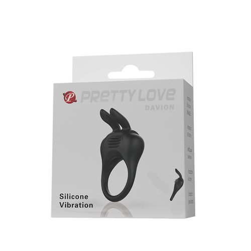 Pretty Love Davion Vibrating Rabbit Cock Ring - image 2