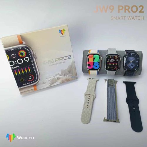 product_image_name-Generic-Latest JW9 Pro 2 Series 9 Ultra 10 Smart Watch Bluetooth Call Amoled 2.10” Display Wireless Charging Fitness Track Unisex Smartwatch,  Health Monitoring-8
