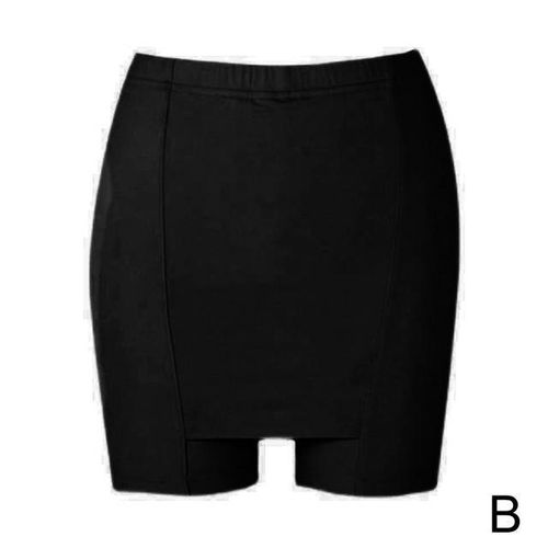 Ice Silk High Waist Women Boxer Double Layer Shorts Under The