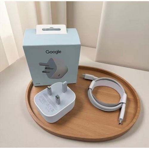 Google Pixel Original 45W USB-C Power Adapter and cable - Fast Charger for Pixel 10/9/8/7,/fold/MacBook, and Tablets (UK Plug) - image 2