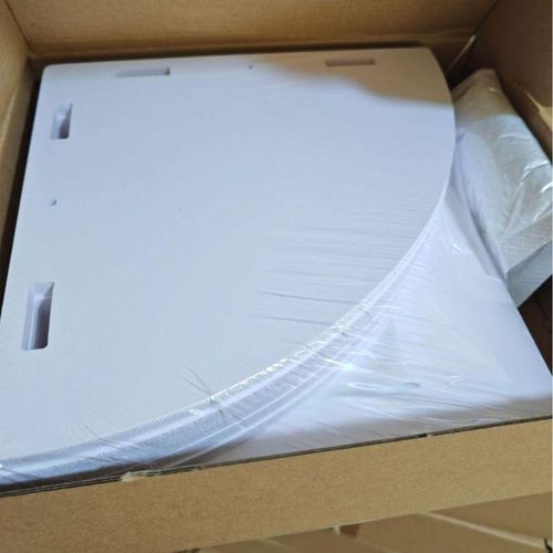 Generic 5-Tier Corner Wall Mounted Shelf, White Floating Corner Storage Rack-White - image 4