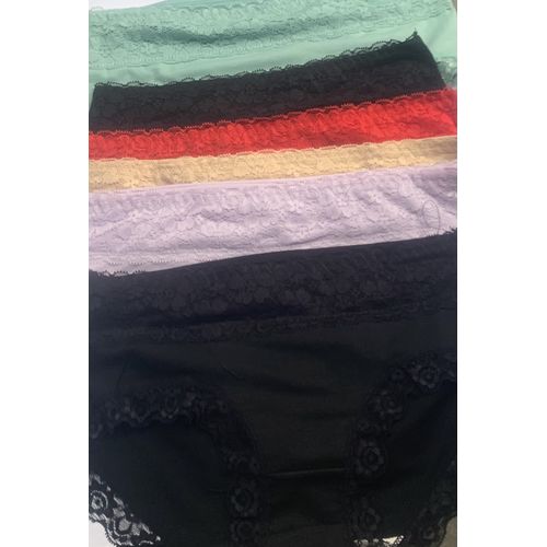 Fashion Ladies Sexy Cotton Panties (set Of 6)