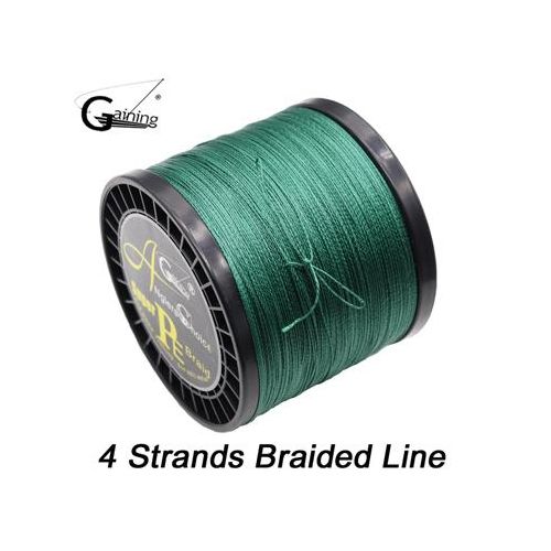 Generic 4 Strands Braided Fishing Line 1000m Multi Color Super