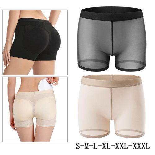 Generic Ladies Padded Pants Panty Enhancer Linen Black S