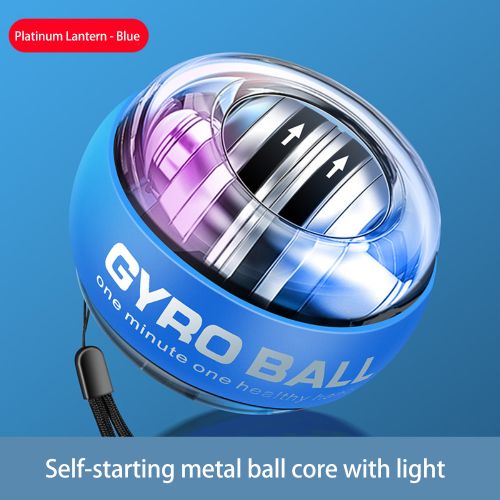 Generic Wrist Ball Auto Start Range LED Gyroscope Powerball Gyro Power Hand  Ball Muscle-Gold