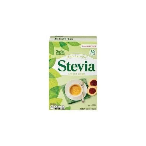 Sweet Additions Zero Calories Stevia Sweetener - 80 sachets