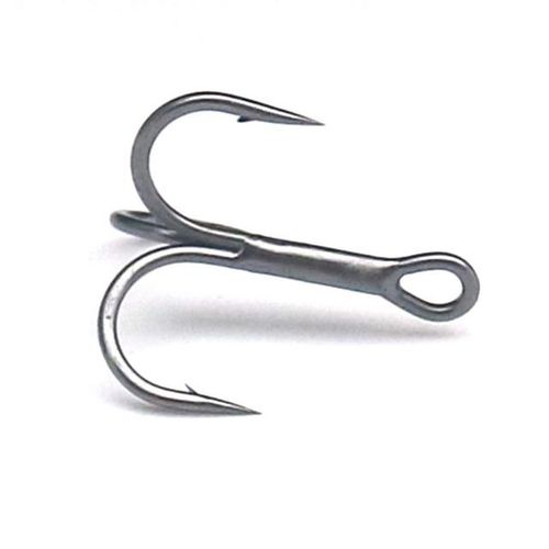 Generic 10pcs/lot Sharp Fishhook 6 8 1012 14 Black Fishing Hook High Carbon  Steel Treble Hooks Fishing Tackle