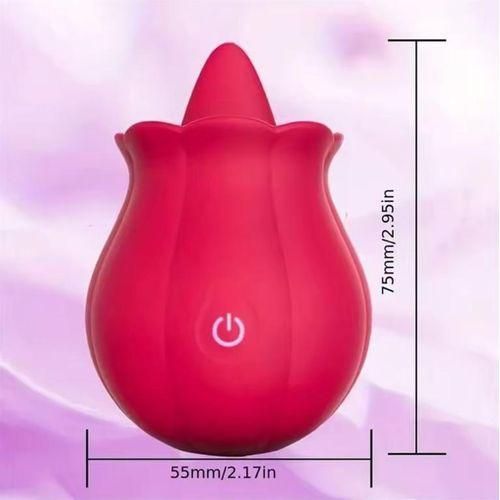 Rose POWERFUL SUCTION Clitoral Vibrators womens for