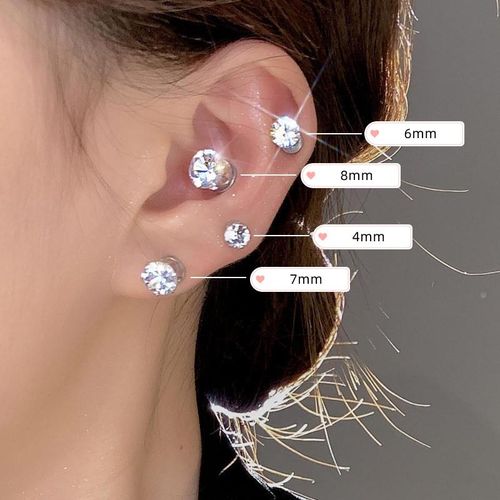 8mm magnetic earrings store