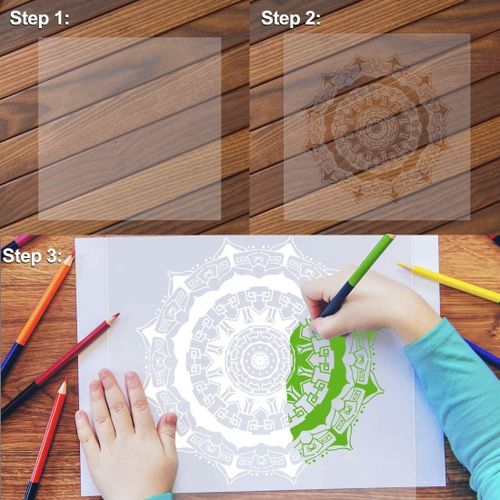 Flying Sauce Eusable Myla Stencils - Lase Wood Shapes