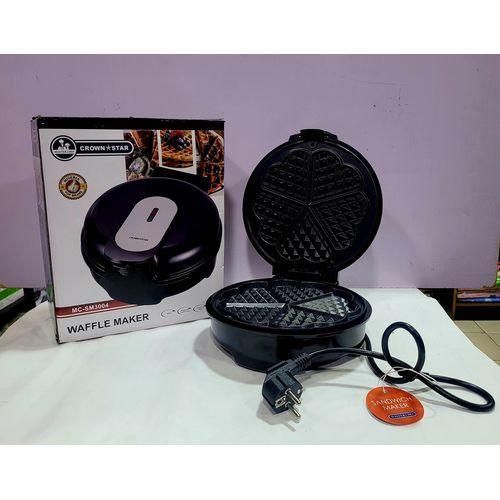 Generic Non-stick waffle maker/toaster -1pc - image 2