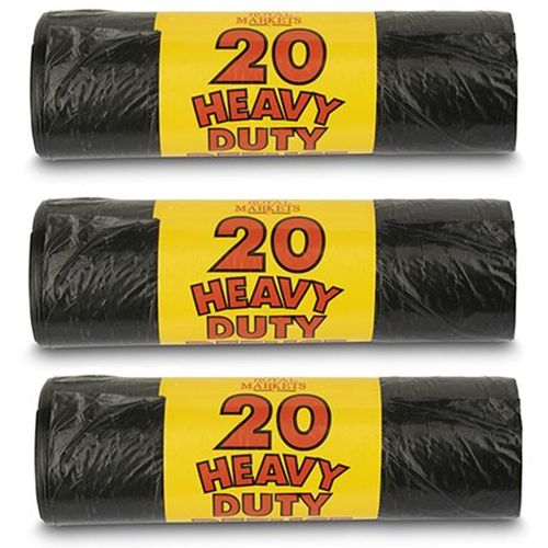 Generic 20 Heavy Duty Refuse Sacks-3 Rolls