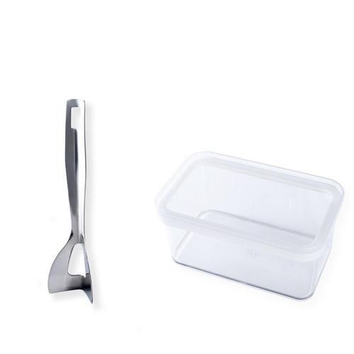 Butter Slicer Box Plastic Butter Cutter Dish For Counter Top