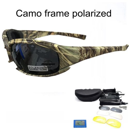 Generic Airsoft Sunglasses Polarized Eyewear Hiking Glasses Combat Tactical  Sport Outdoor Hunting UV400 Military Cycling Glasses Daisy