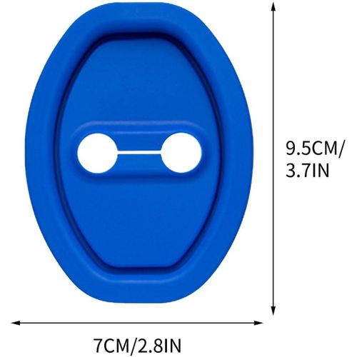 product_image_name-Generic-Premium Car Door Lock Shock Absorber (silicon Door Closing Sound) - 4pcs (blue)-2