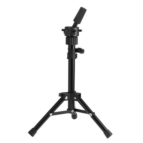 Generic 30-60cm Adjustable Wig Head Stand Mannequin Tripod