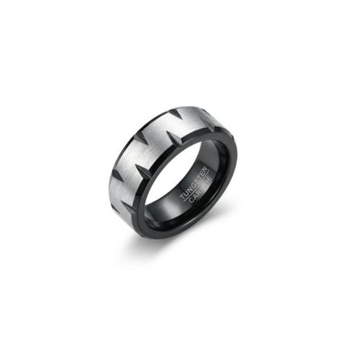 product_image_name-Fashion-Apex Spike Tungsten Band - Mens Ring -1