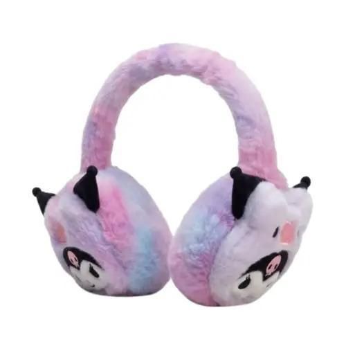 Plush WBk872 Kuromi Wireless  HIFI Stereo Headphone