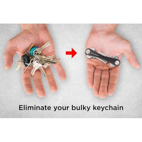 KeySmart Original Compact Key Holder and Keychain Organizer