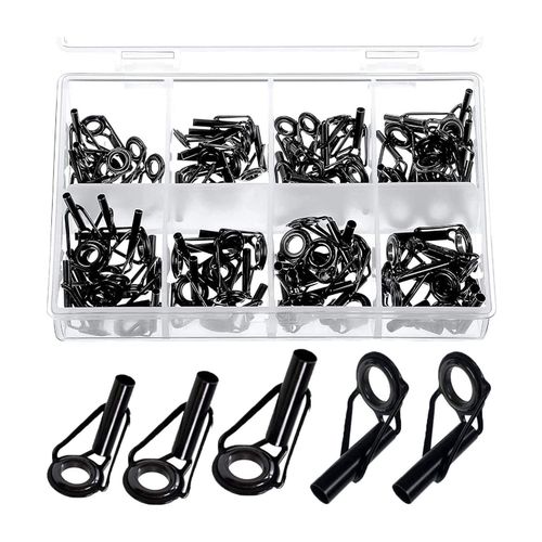 915 Generation 80 Pieces Fishing Rod Tip Repair Kit for Freshwater