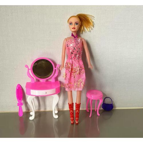 Generic 1 PCS Princess Dress Up Toy Set for Girls  Doll