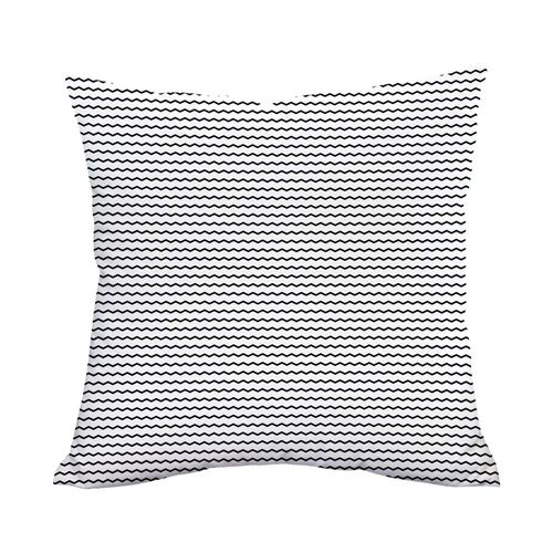 Gray Throw Pillow Covers - Set of 2 and 4, 18 x 18 Inches Set of 2