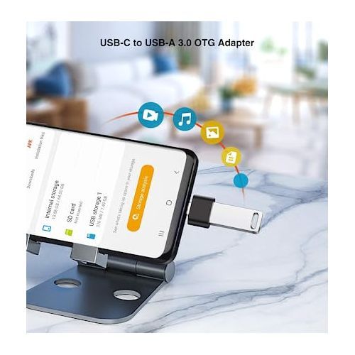 product_image_name-Generic-Type-C OTG Male To USB Type A Female USB Adapter - 1pc-6