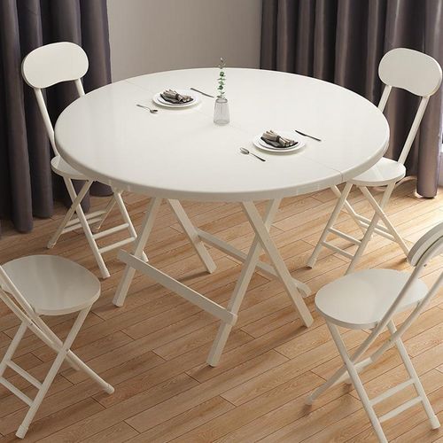 Generic Foldable table/Dining Table/patio Table 80cm with 4 chairs