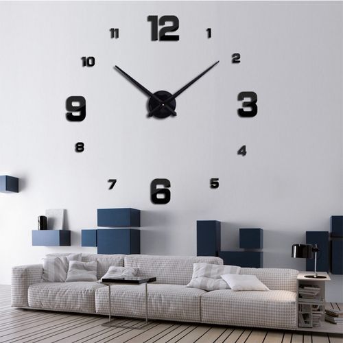 Generic Large 3D DIY Wall Acrylic Clock - image 2