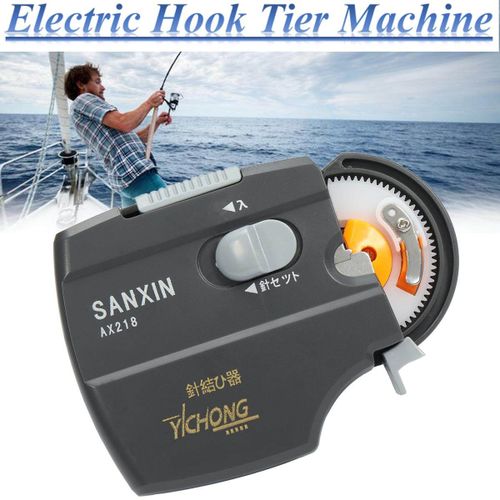 Generic Portable Metal ABS Automatic Electric Hook Tier Machine For Hooks &  Line