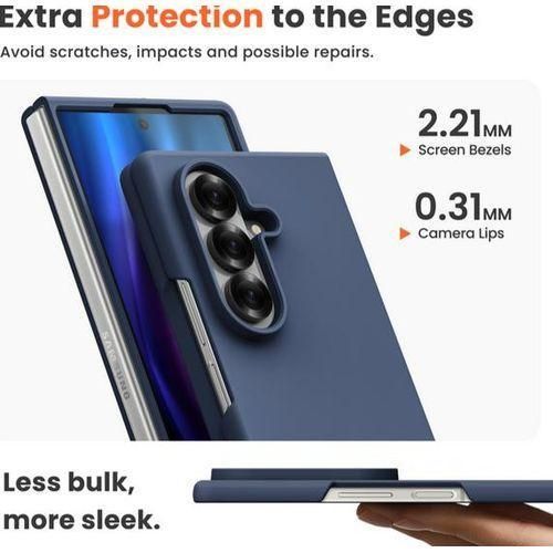 Generic Silicon fold Case for Samsung galaxy z fold 7 5G - image 2