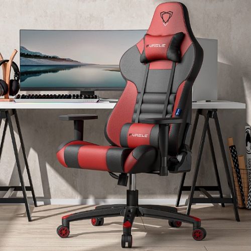 product_image_name-Generic-FURGLE Computer Racing Gaming Ergonomic Chair + Footrest-1