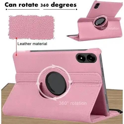 Generic Redmi pad Pro 12.1 inch Rotation 360° degree Standing flip leather Case - image 4